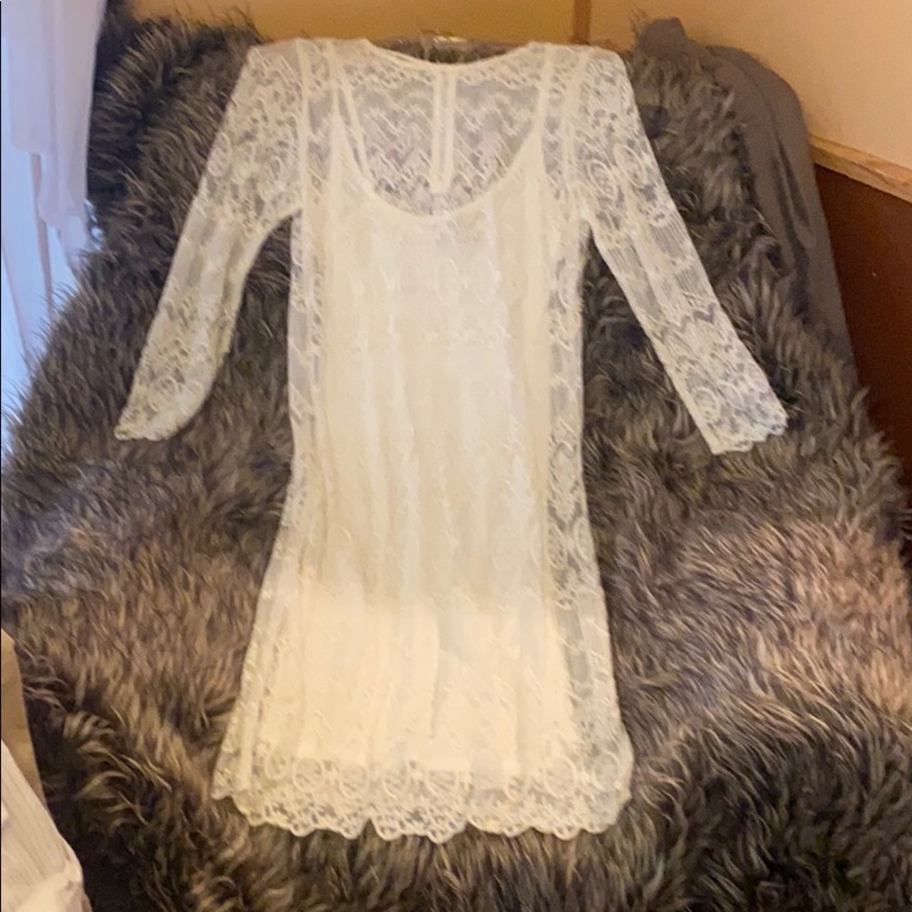 Beige dress
